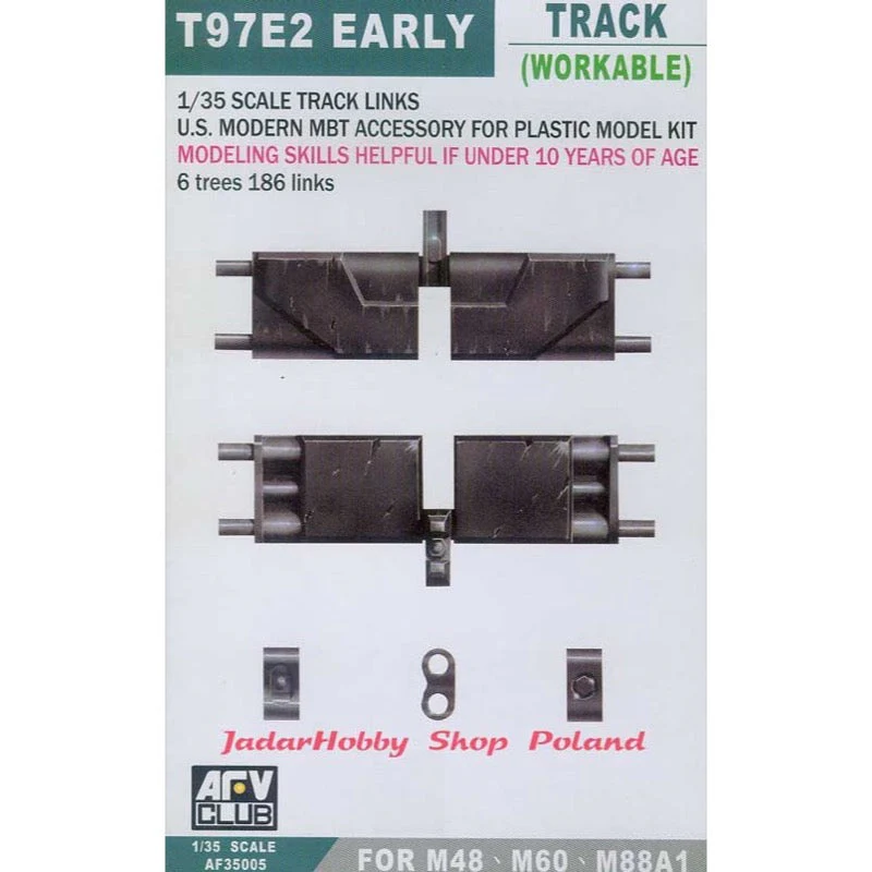 AFV 35005 M48 and M60/M88 Track Early Type (T107)