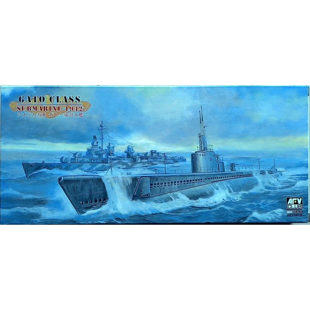 AFV SE73510 1/350 USS Gato Sub 1942 - Image 2