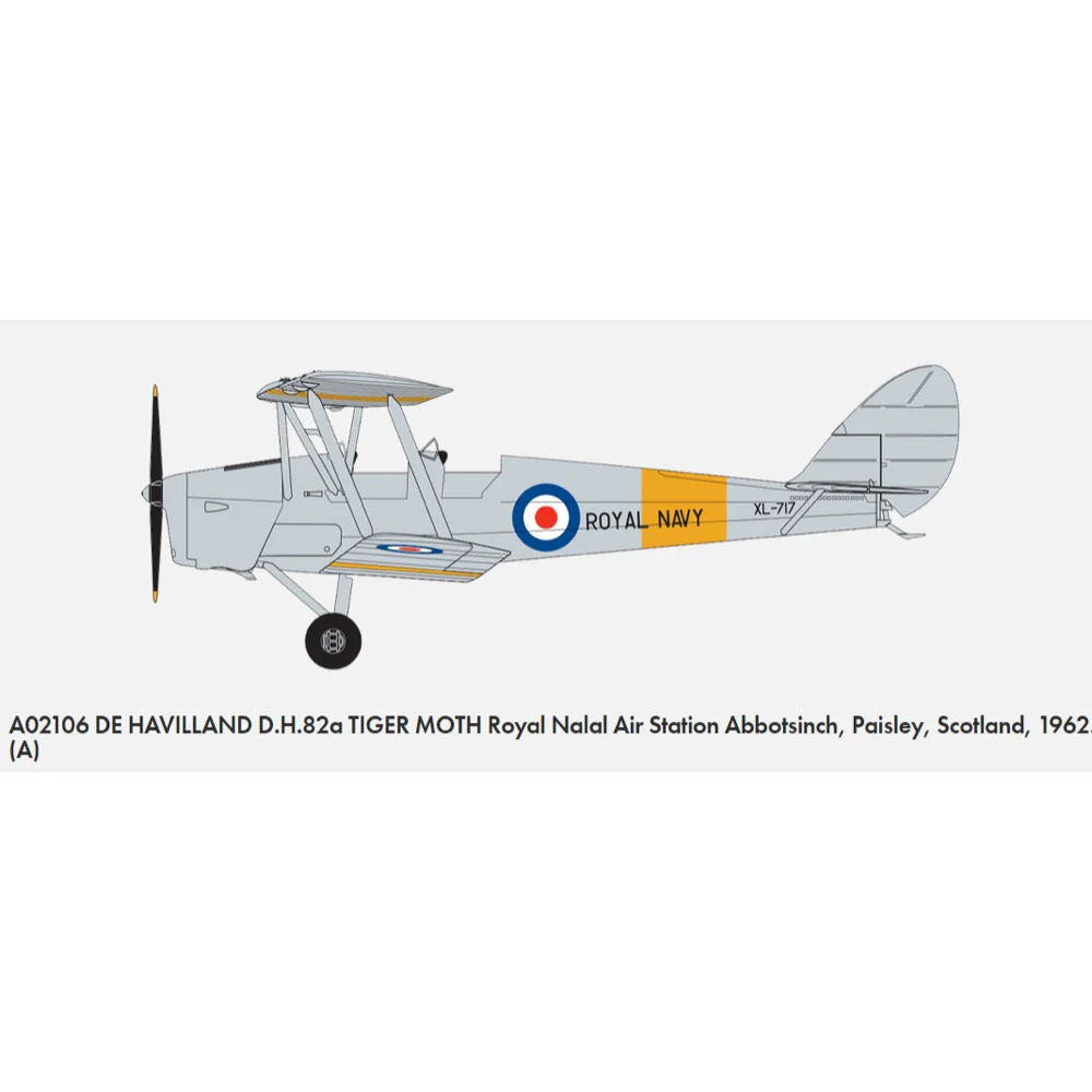 Airfix 02106A 1/72 de Havilland DH.82A Tiger Moth RAN (1) - Image 4