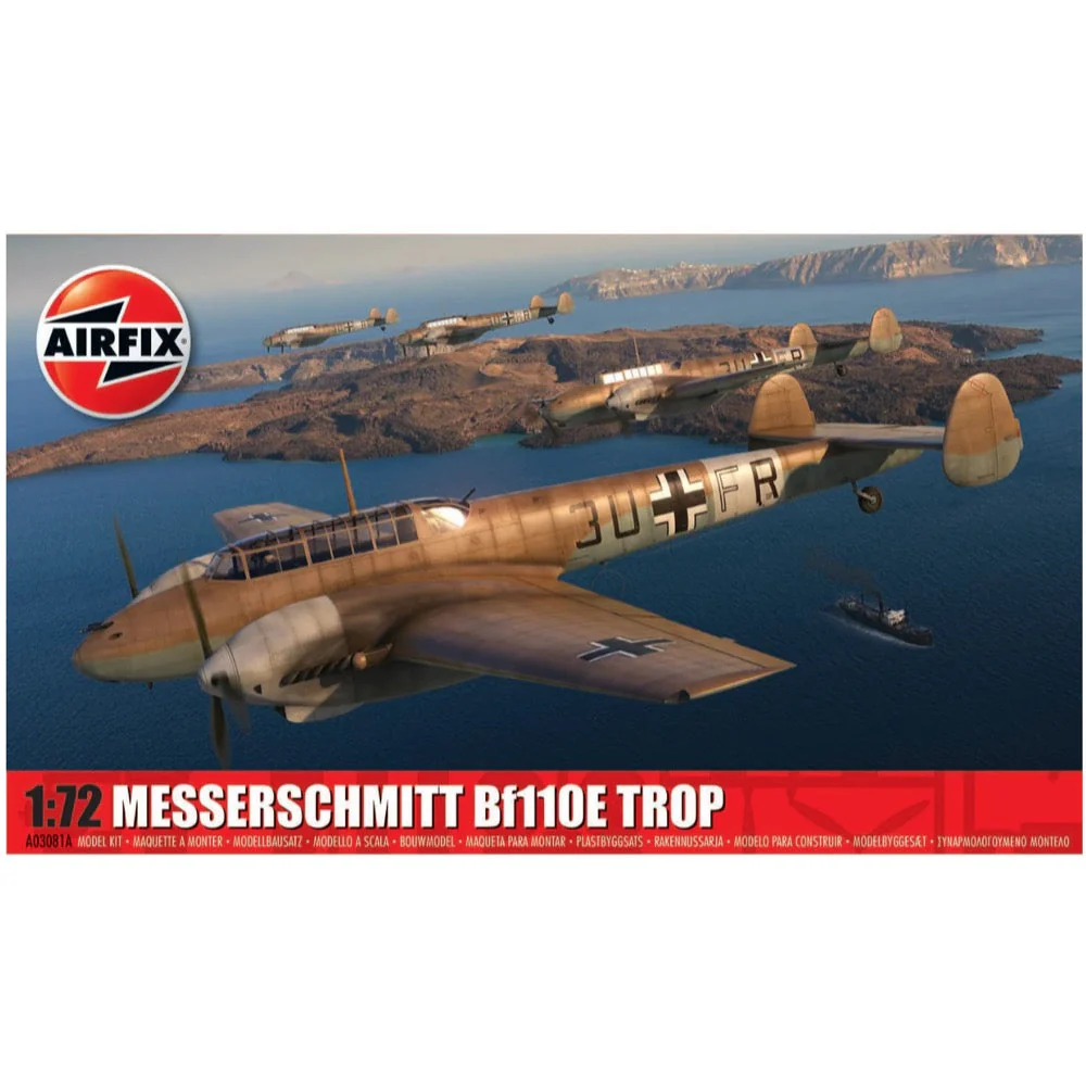 Airfix 03081A 1/72 Messerschmitt Me-110E Trop