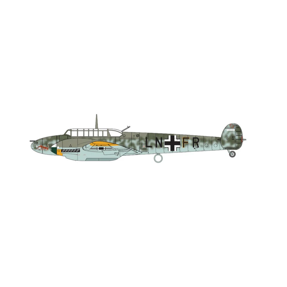 Airfix 03081A 1/72 Messerschmitt Me-110E Trop - Image 3