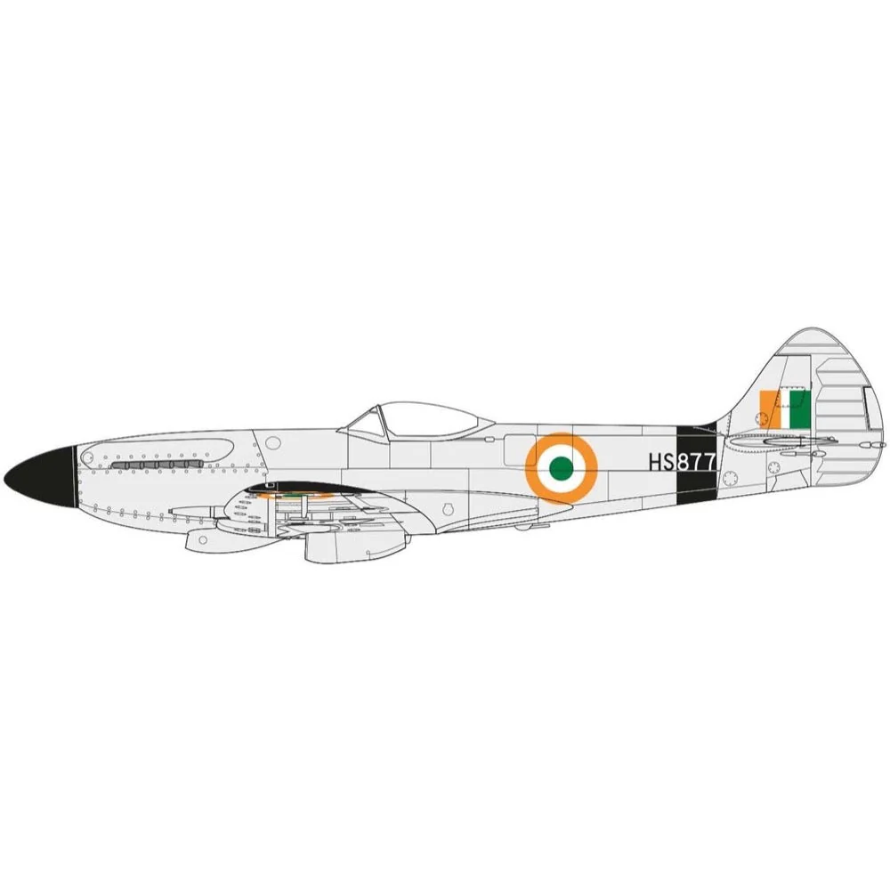 Airfix A05140 1/48 Supermarine Spitfire Mk.XVIII - Image 6