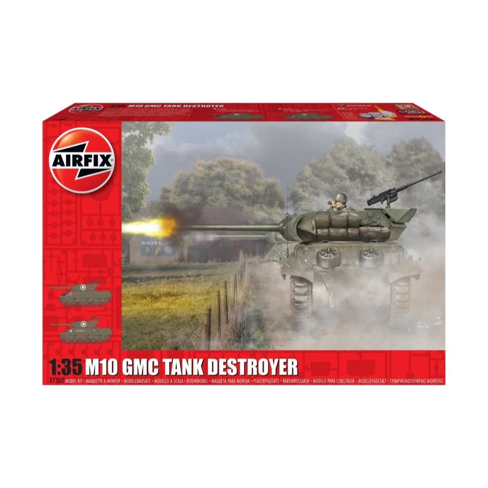 Airfix A1360 1/35 M10 GMC US Army - Image 6