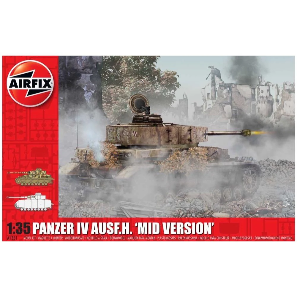 Airfix A1351 1/35 Panzer IV Ausf H Mid Version*