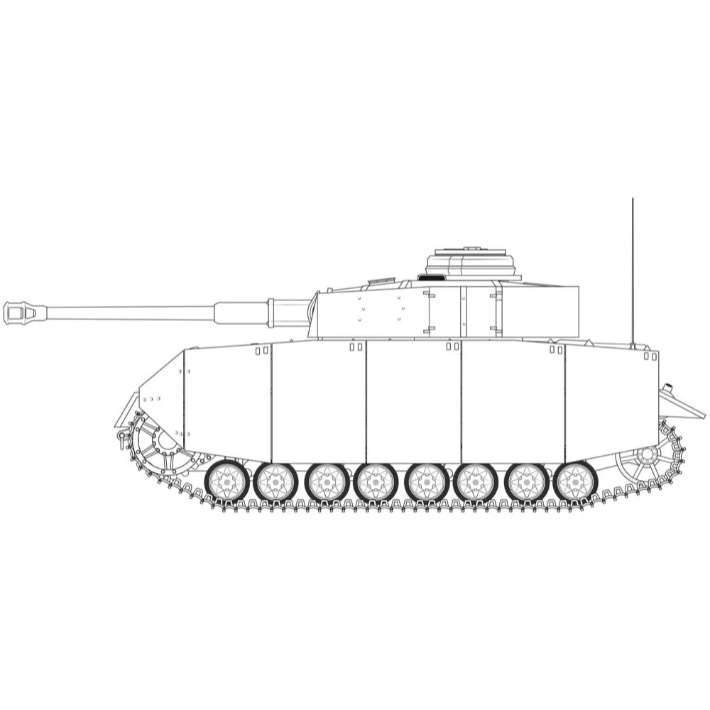 Airfix A1351 1/35 Panzer IV Ausf H Mid Version* - Image 8