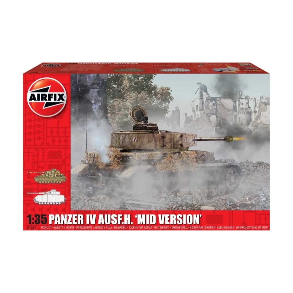 Airfix A1351 1/35 Panzer IV Ausf H Mid Version* - Image 9