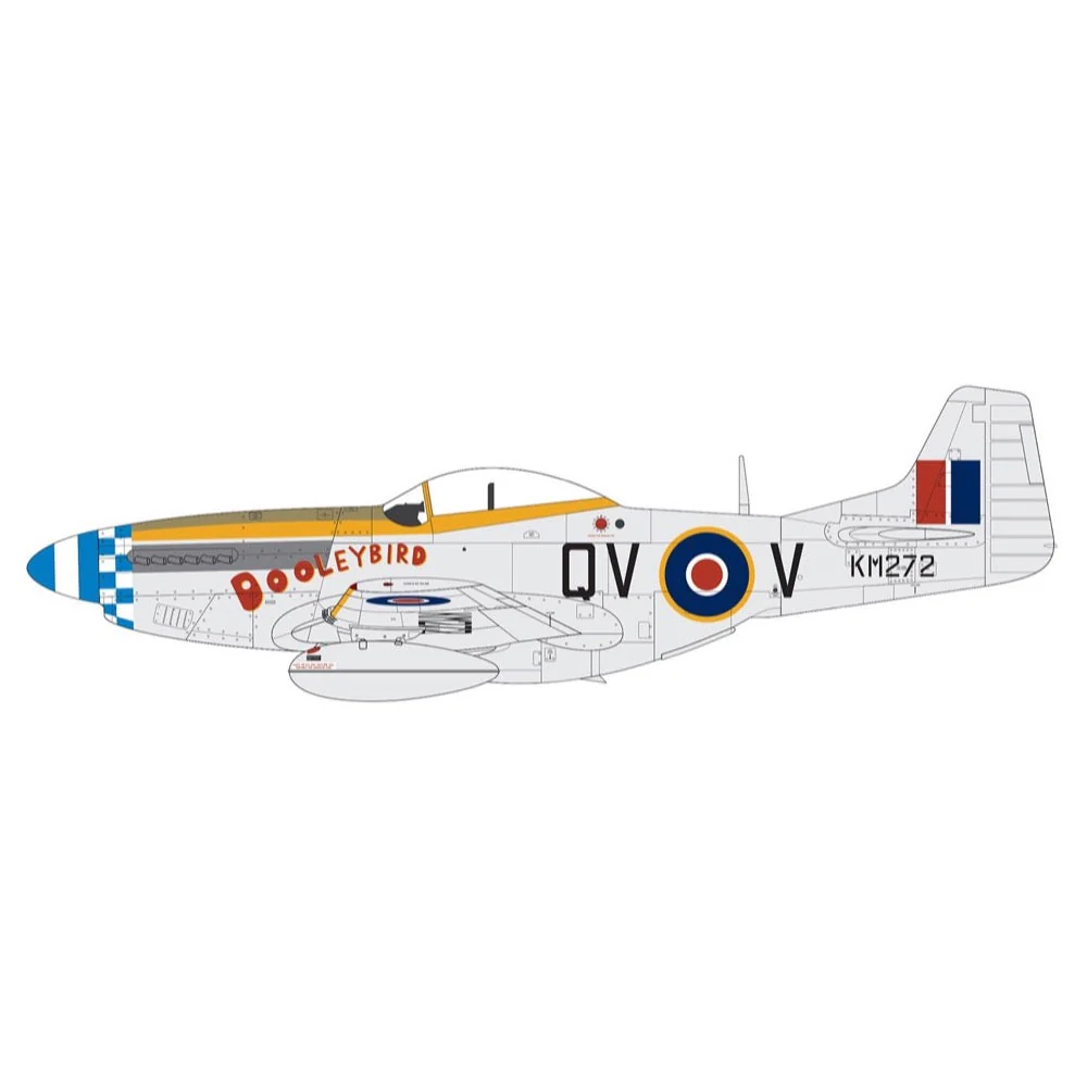 Airfix A05137 1/48 North American Mustang Mk.IV/P-51K Mustang - Image 6