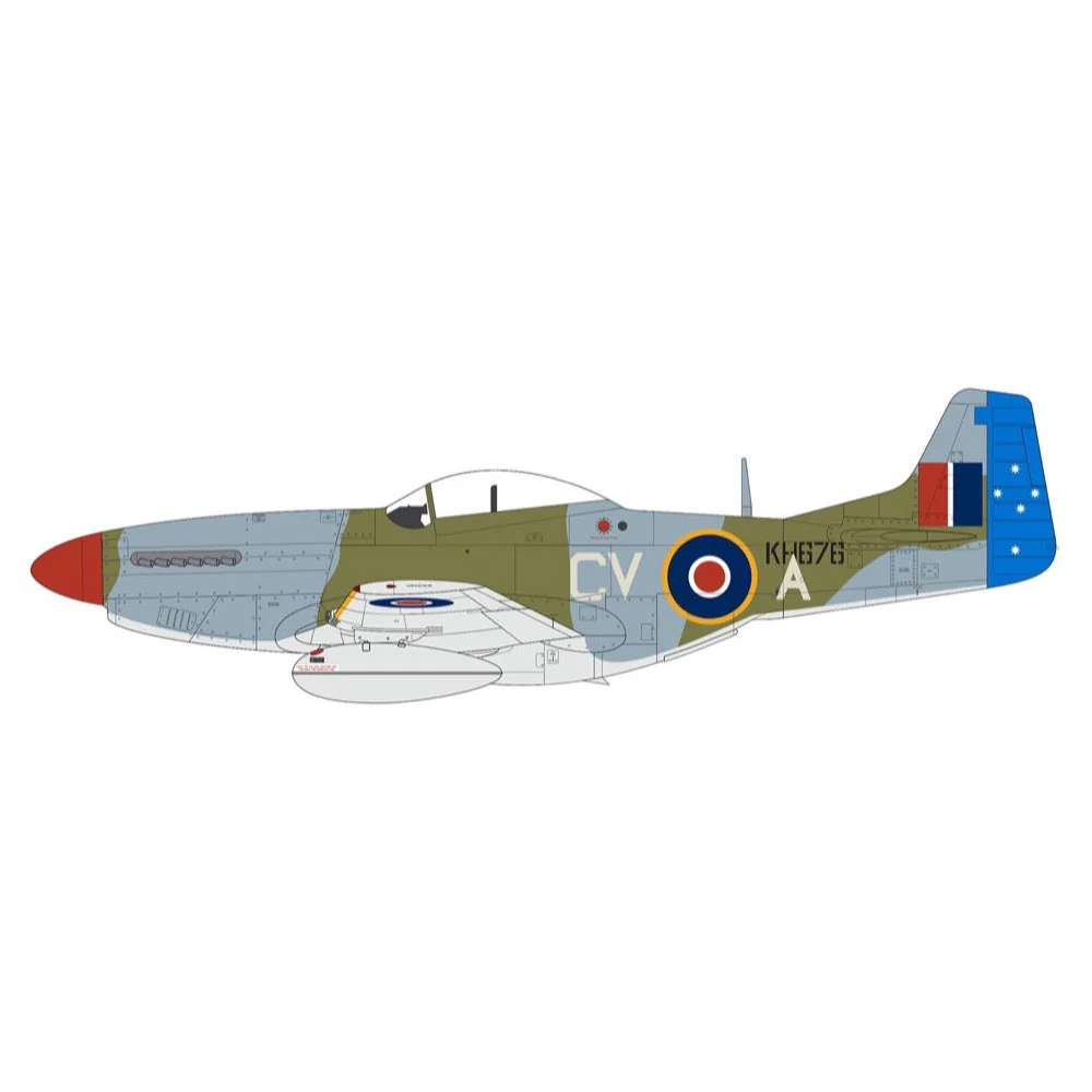 Airfix A05137 1/48 North American Mustang Mk.IV/P-51K Mustang - Image 7