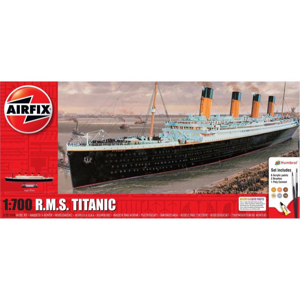 Airfix A50164A 1/700 RMS Titanic Gift Set