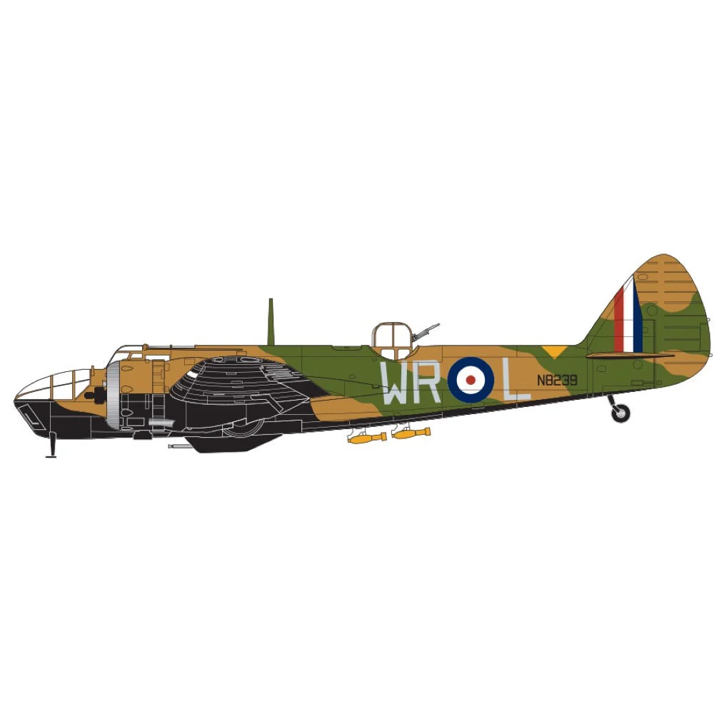 Airfix A04017 1/72 Bristol Blenheim Mk.IV Fighter - Image 6