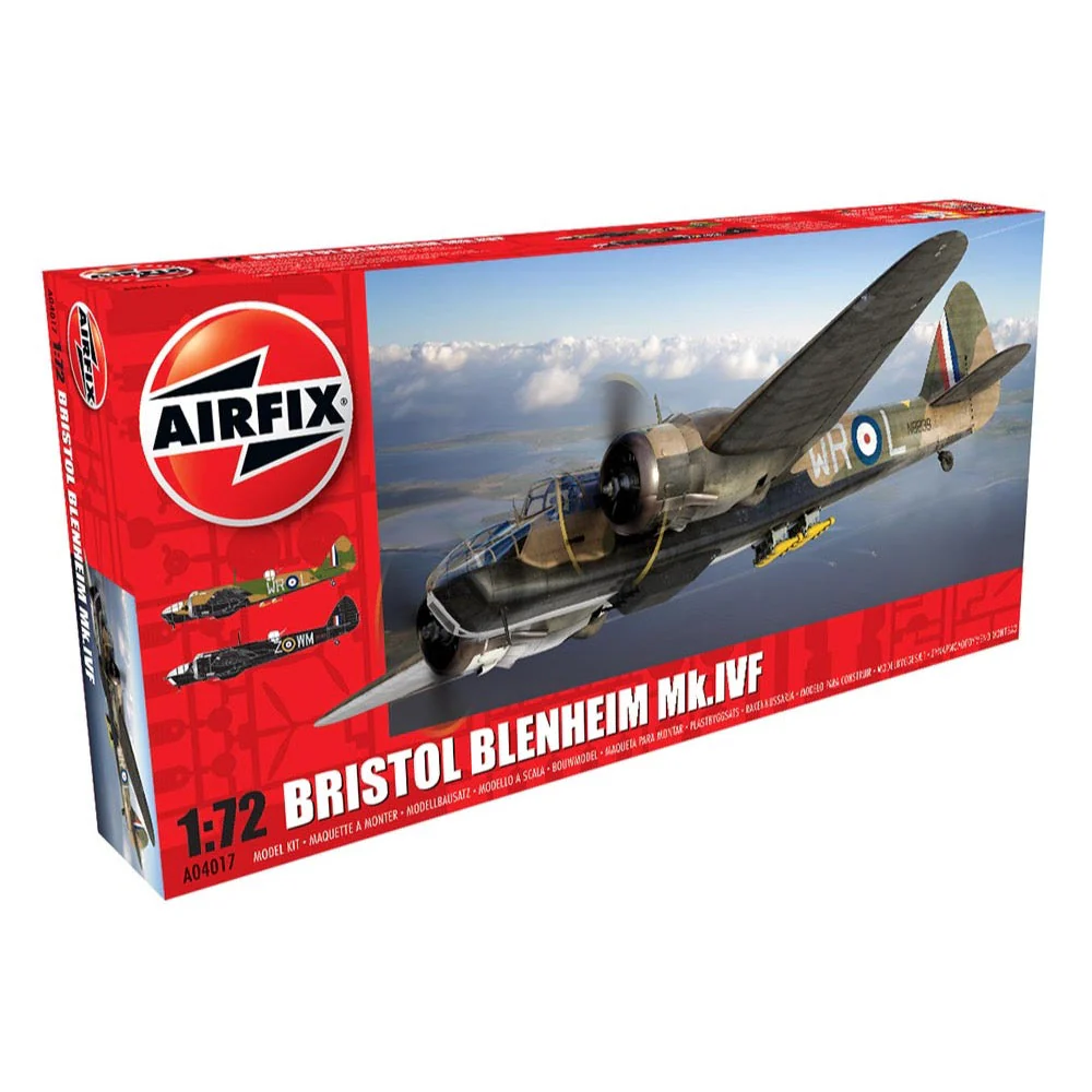 Airfix A04017 1/72 Bristol Blenheim Mk.IV Fighter - Image 8