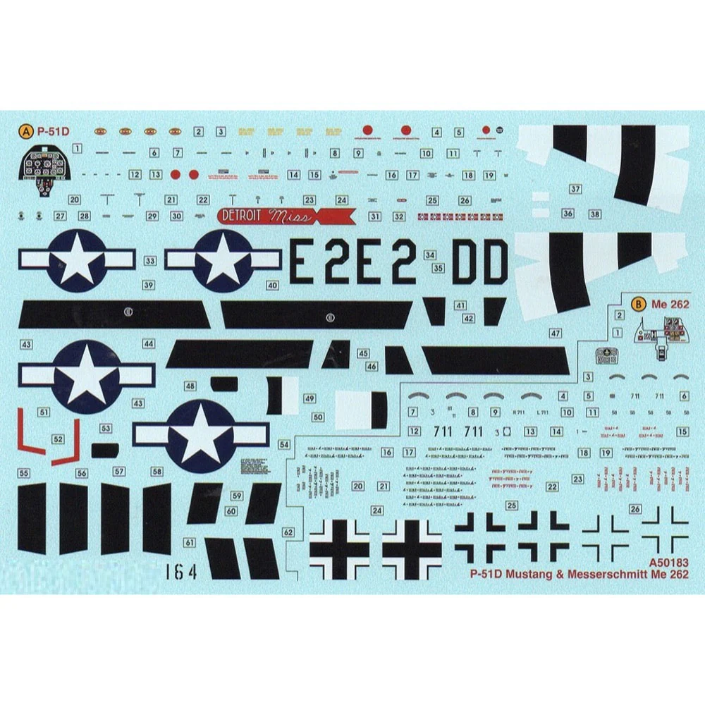 Airfix A50135 1/72 Dogfight Spitfire 1A-Messerschmitt Bf109E - Image 5