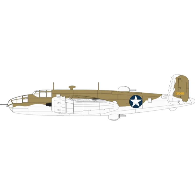Airfix A06015 1/72 North American B25C/D Mitchell - Image 5