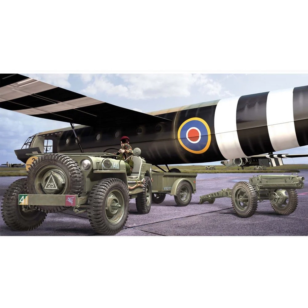 Airfix A55117 1/72 Small Gift Set Willys MB Jeep - Image 2