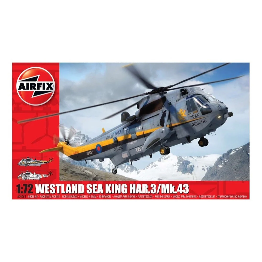 Airfix A04063 1/72 Westland Sea King HAR.3 - Image 7