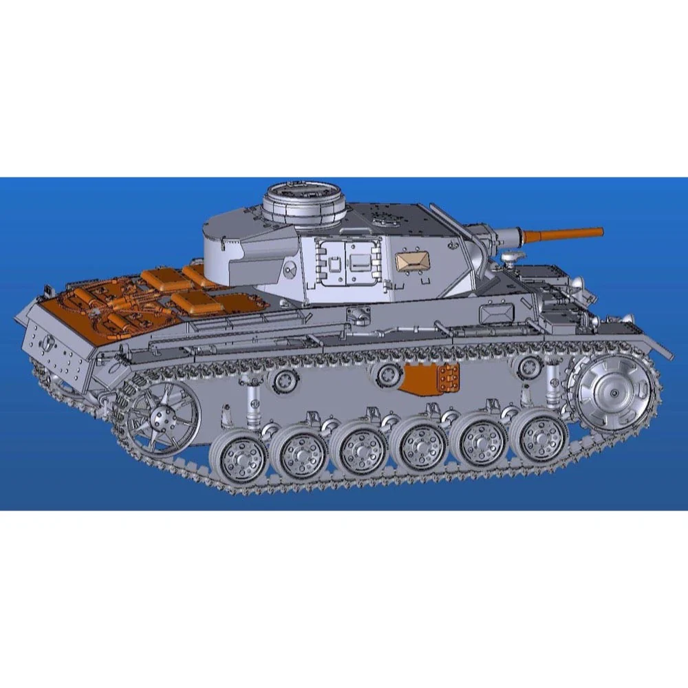 Airfix A1378 1/35 Panzer III Ausf J - Image 4
