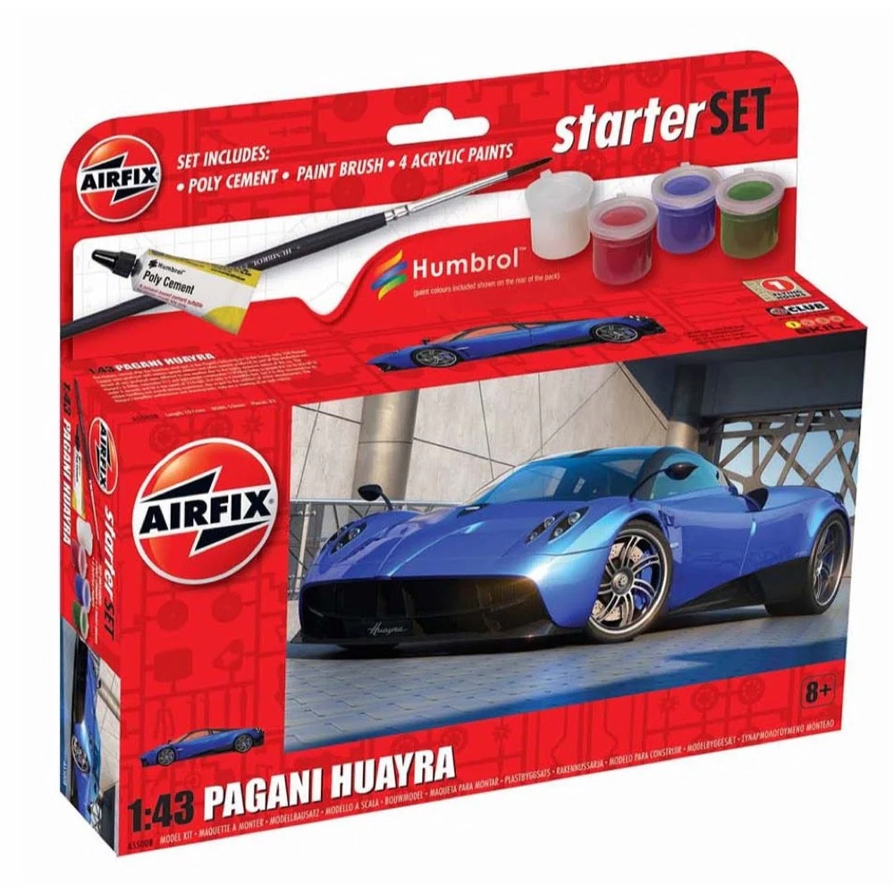 Airfix A55008 1/43 Pagani Huayra Starter Set