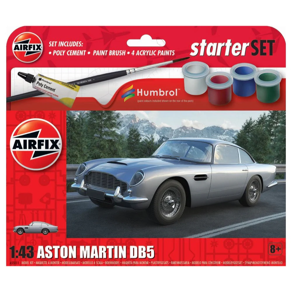Airfix 55011 1/43 Aston Martin DB5 Starter Set