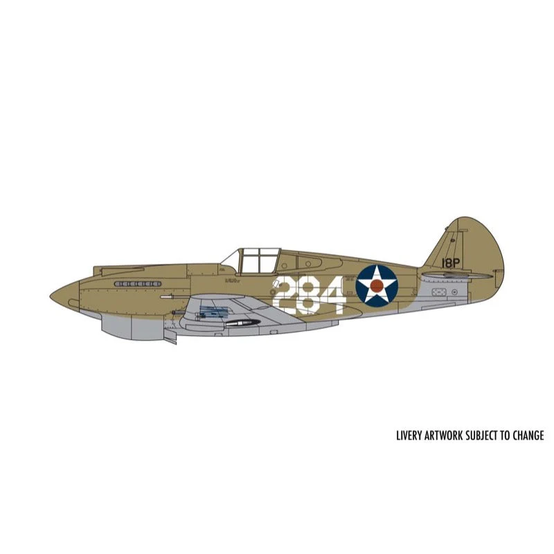 Airfix A01003B 1/72 Curtiss P-40B Warhawk - Image 3