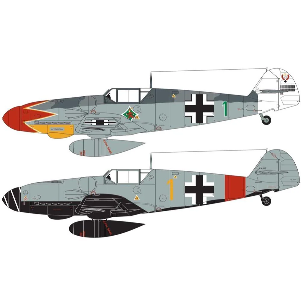 Airfix A02029B 1/72 Messerschmitt Bf109G-6 - Image 2