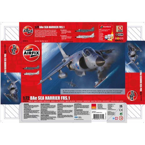 Airfix A04051A 1/72 BAe Harrier FRS.1 Sea Harrier - Image 2