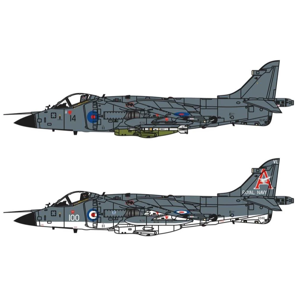 Airfix A04051A 1/72 BAe Harrier FRS.1 Sea Harrier - Image 4
