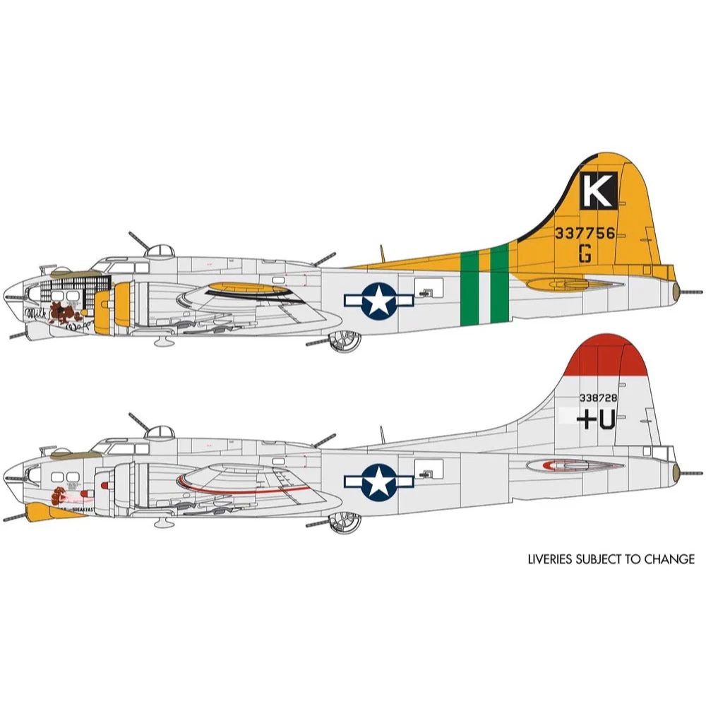 Airfix A08017B 1/72 Boeing B17G Flying Fortress - Image 9