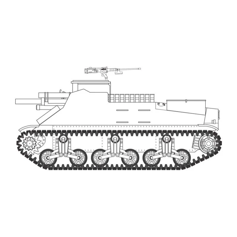 Airfix A1368 1/35 M7 Priest - Image 7