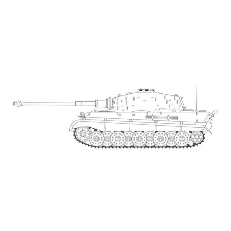 Airfix A1369 1/35 King Tiger - Image 2