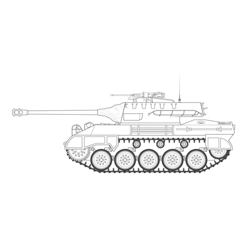 Airfix A1371 1/35 M-18 Hellcat - Image 5