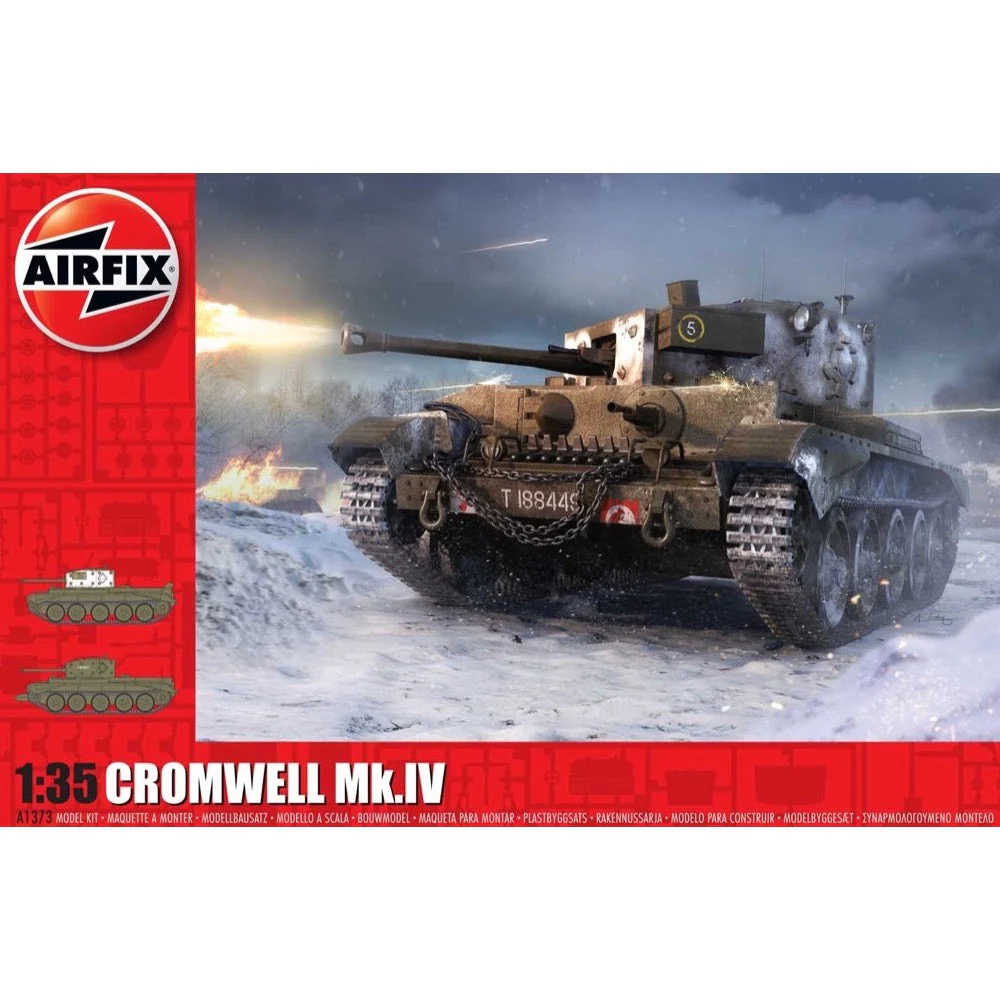 Airfix A1373 1/35 Cruiser Tank Mk.VIII A27M Cromwell Mk.IV