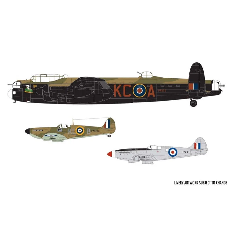 Airfix A50182 1/72 Battle of Britain Memorial Flight Gift Set - Image 2