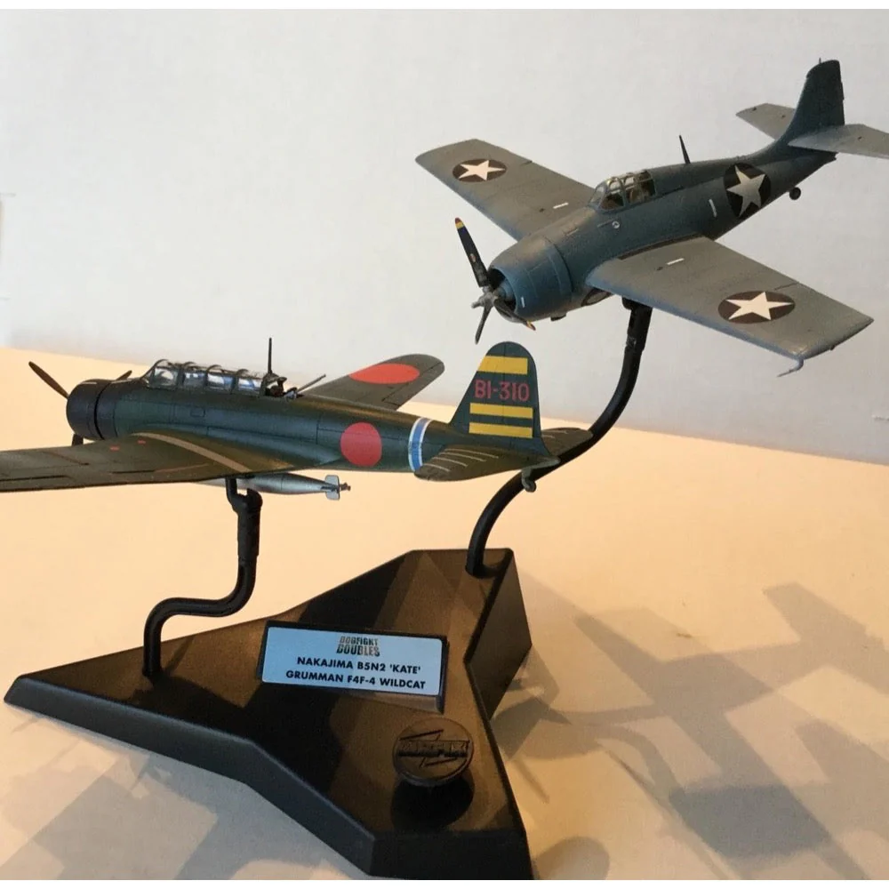 Airfix A50184 1/72 Grumman F-4F4 Wildcat and Mitsubishi Zero Dogfight Double Gift Set - Image 5