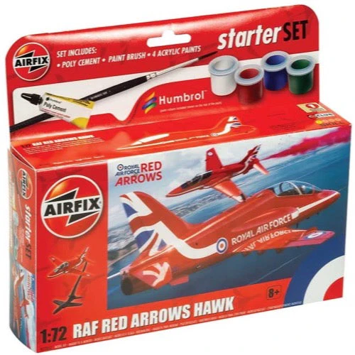 Airfix A55002 1/72 Red Arrows Hawk Starter Set - Image 2