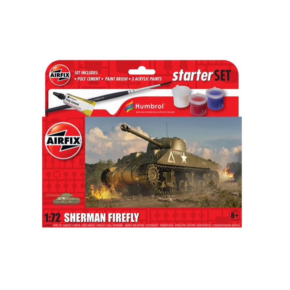 Airfix A55003 1/72 Sherman Firefly Starter Set - Image 8