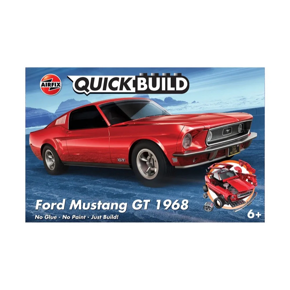 Airfix J6035 Quickbuild Ford Mustang GT 1968 - Image 7