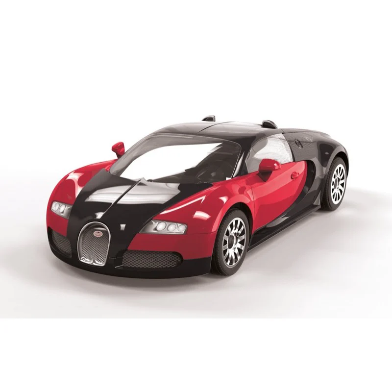 Airfix J6020 Quick Build Bugatti Veyron Black and Red - Image 2