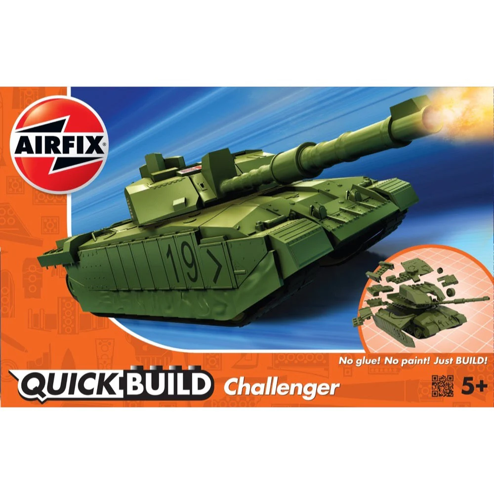 Airfix J6022 QuickBuild Challenger Tank