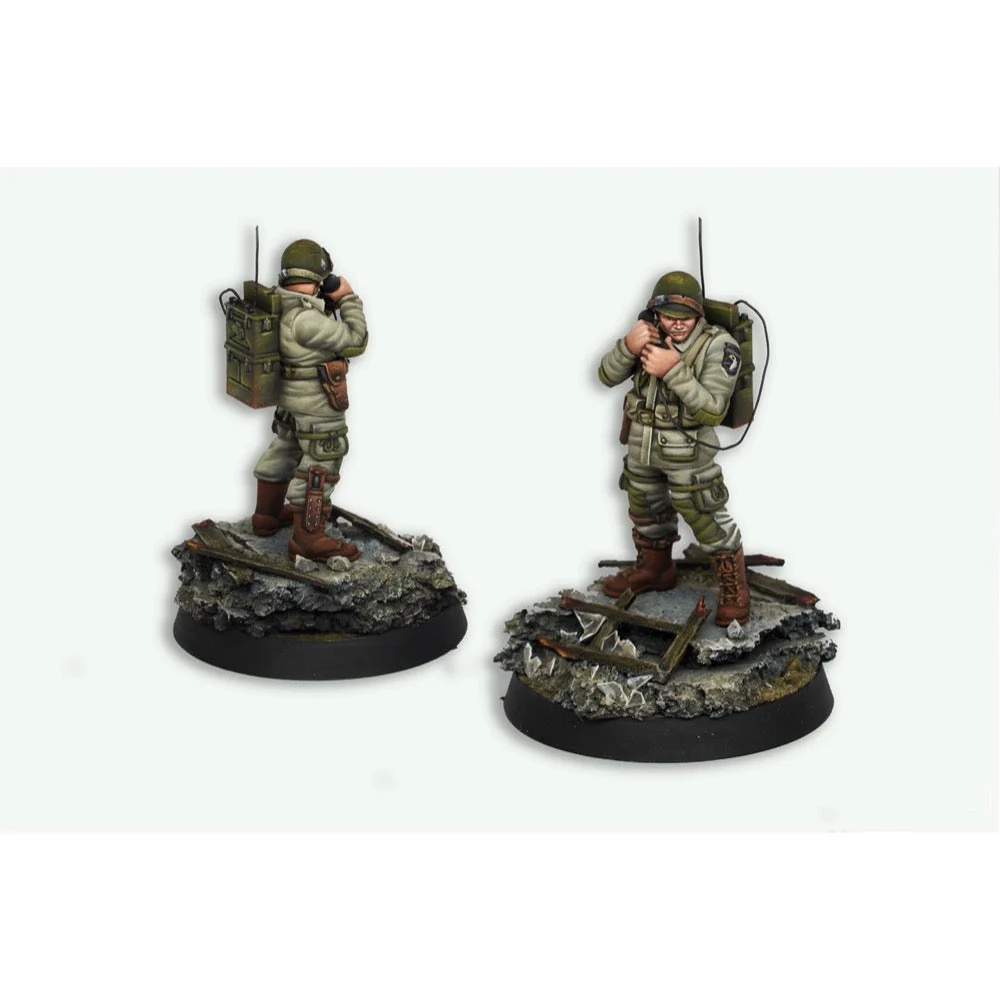 AK Interactive 11778 US Airborne Division D-Day Wargame Starter Set includes 14 Colours and Exclusive 101st Radio Operator Miniature - Image 3