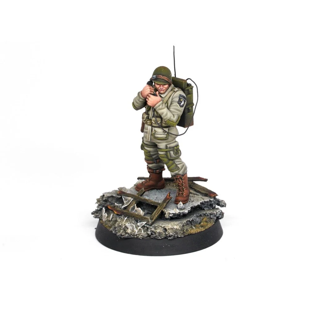AK Interactive 11778 US Airborne Division D-Day Wargame Starter Set includes 14 Colours and Exclusive 101st Radio Operator Miniature - Image 4