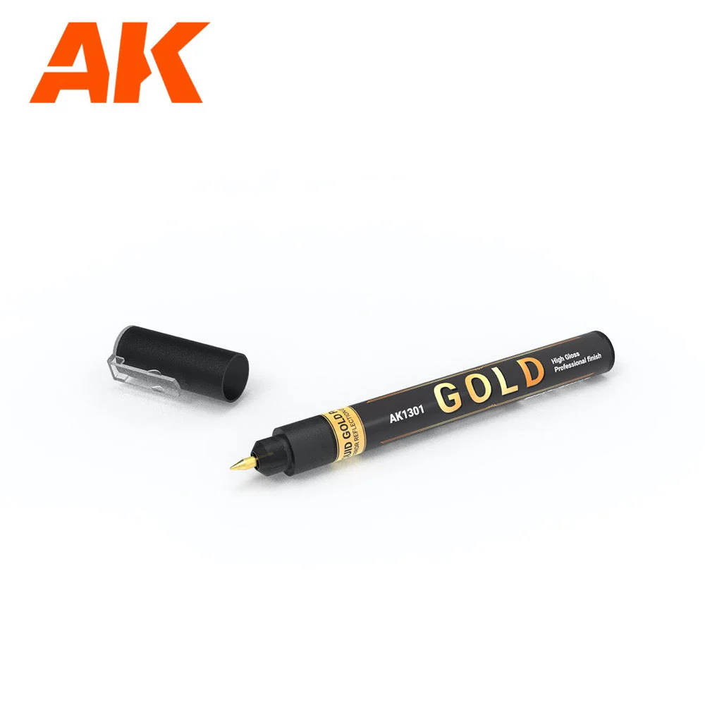 AK Interactive 1300 Metallic Markers 4 Colour Set - Image 2