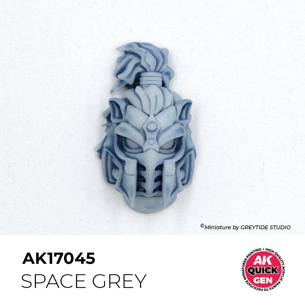 AK Interactive 17045 Quick Gen Space Grey 18ml Acrylic Paint - Image 3