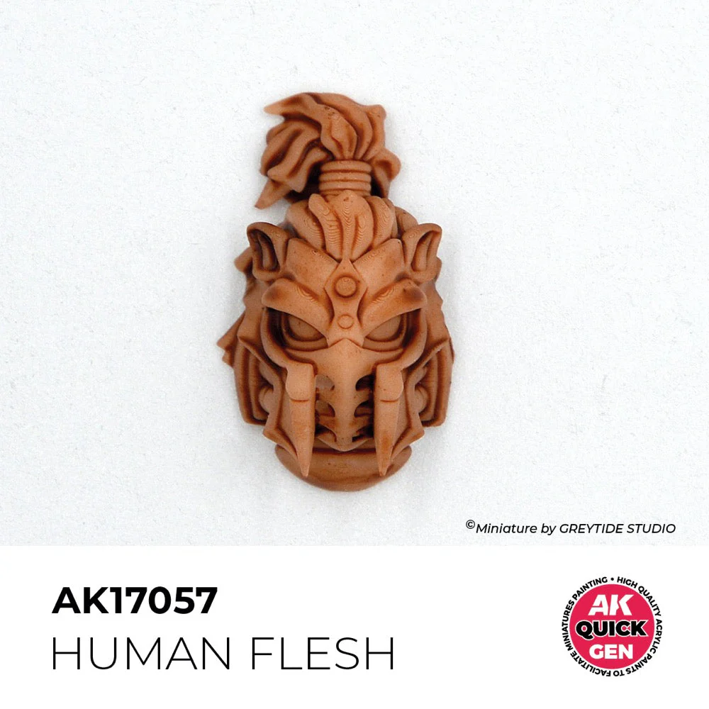 AK Interactive 17057 Quick Gen Human Flesh 18ml Acrylic Paint - Image 3