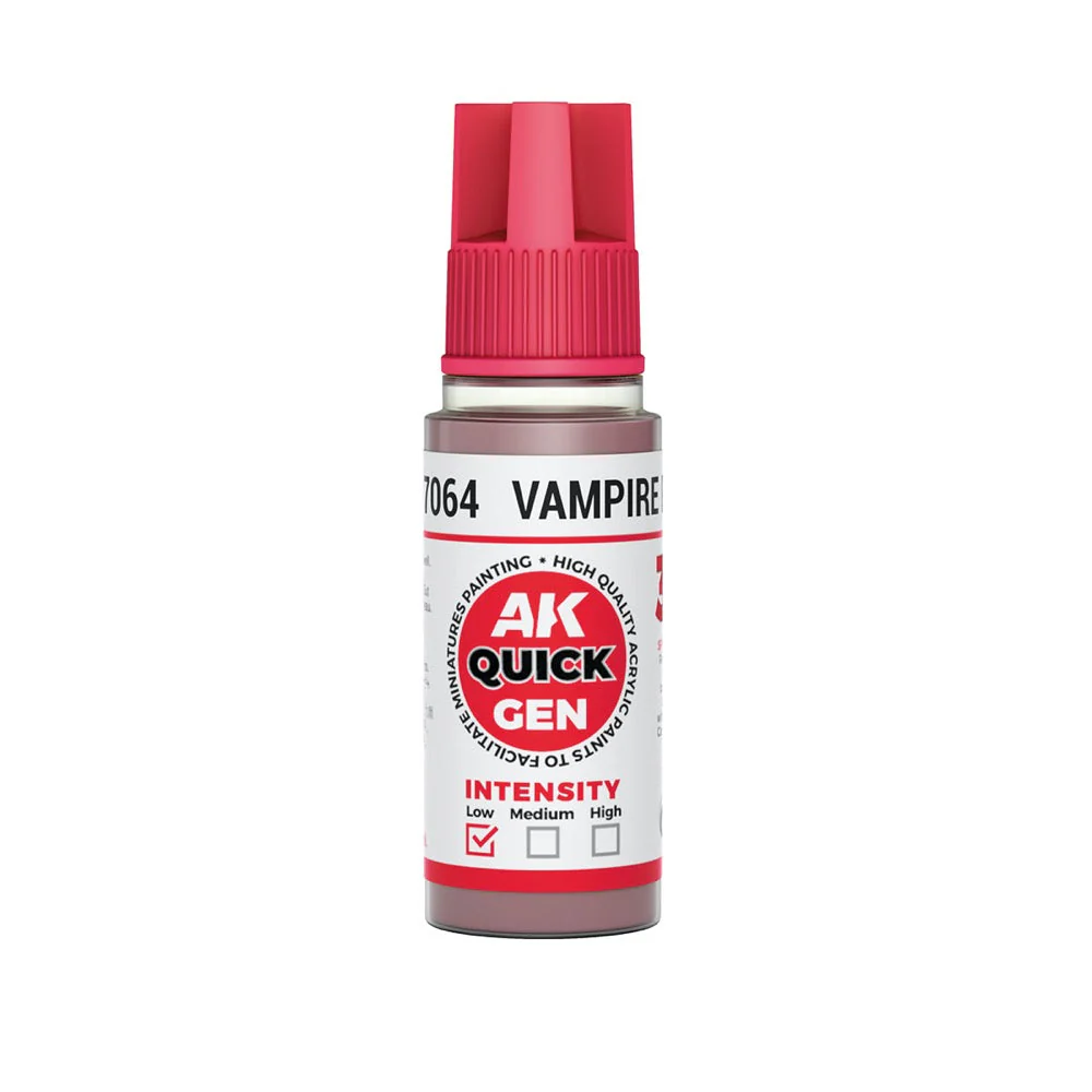 AK Interactive 17064 Quick Gen Vampire Flesh 18ml Acrylic Paint