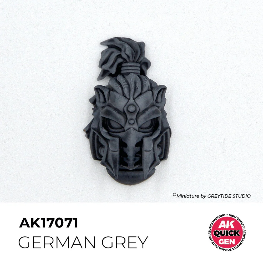 AK Interactive 17071 Quick Gen German Grey 18ml Acrylic Paint - Image 3
