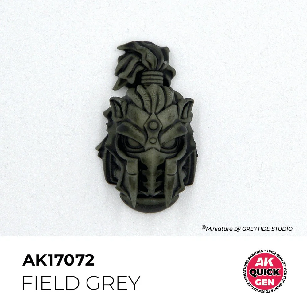 AK Interactive 17072 Quick Gen Field Grey 18ml Acrylic Paint - Image 3