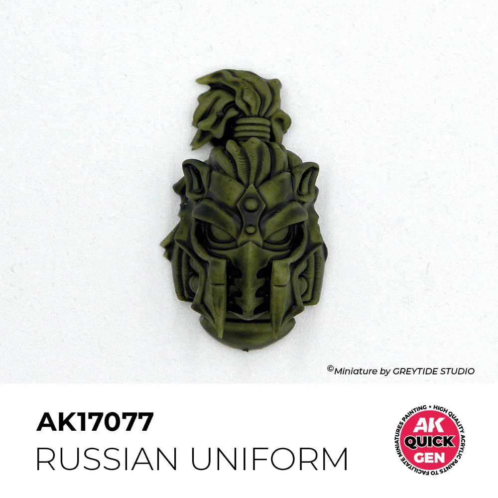 AK Interactive 17077 Quick Gen Russian Uniform 18ml Acrylic Paint - Image 3