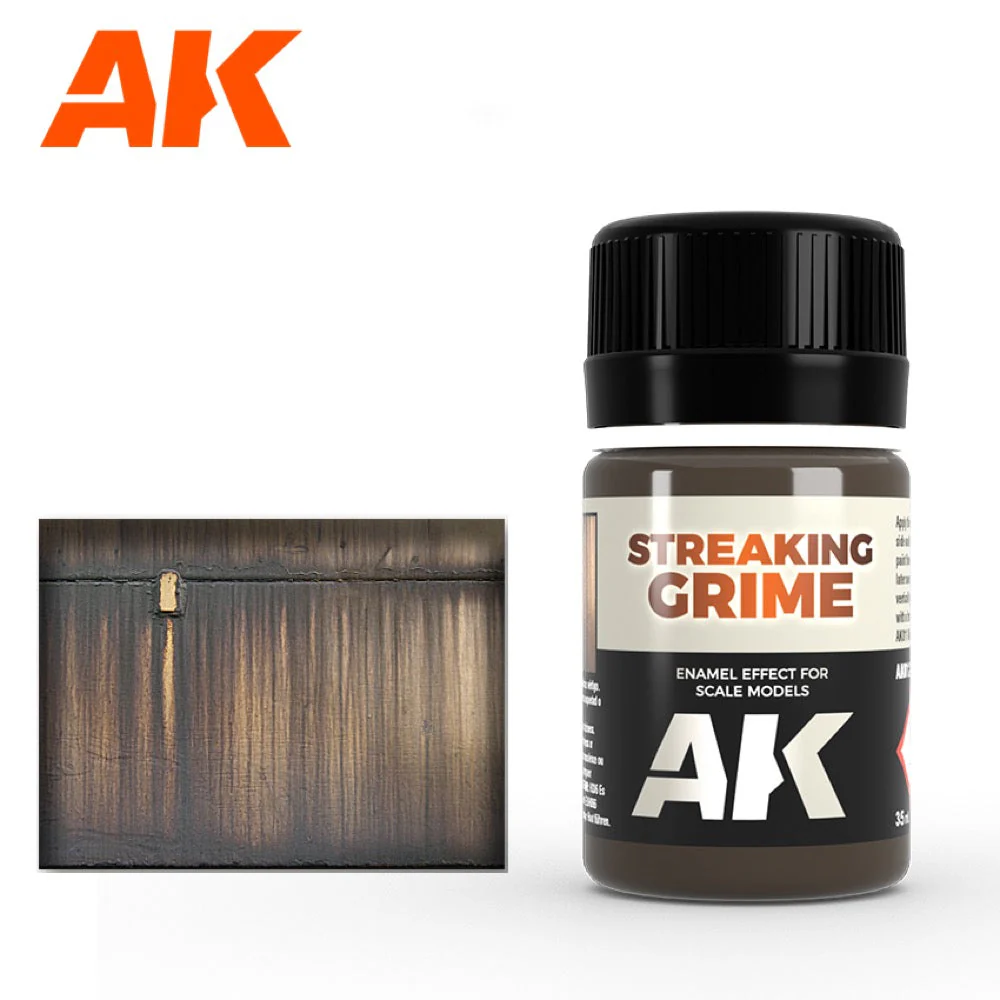 AK Interactive AK012 Weathering Streaking Grime General Enamel 35ml