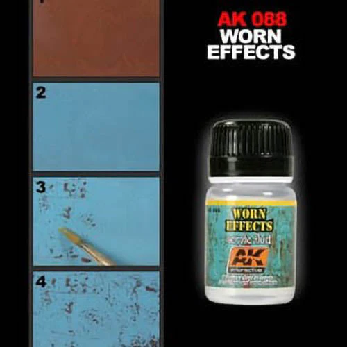 AK Interactive AK088 Weathering Chipping Effects Acrylic Fluid Enamel 35ml - Image 2