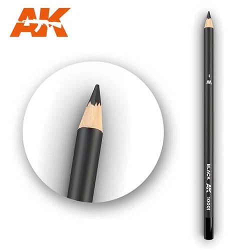 AK Interactive AK10001 Weathering Pencil Black